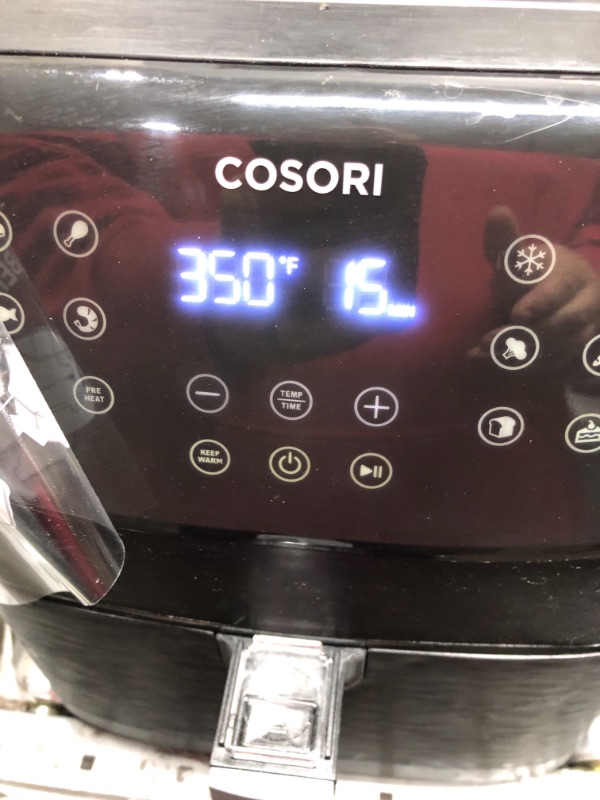 Photo 3 of COSORI Pro II Air Fryer Oven Combo, 5.8QT Max Xl Large Cooker with 12 One-Touch Savable Custom Functions