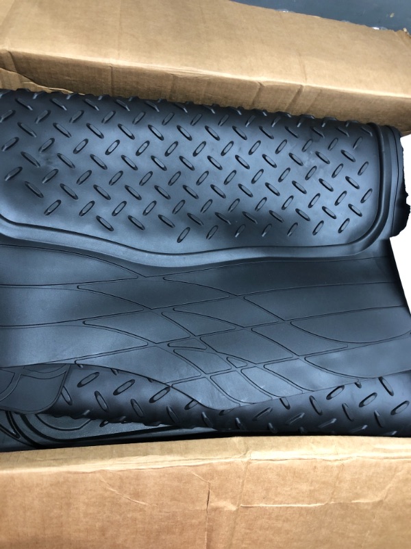 Photo 3 of Automotive Cargo Trunk Floor Mat Liner - Heavy Duty Cargo Protection Mat - Trimmable to Fit Car SUV Van Truck (31.5 x 50 inch)