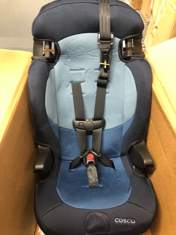 Photo 2 of Cosco Finale DX 2 in 1 Booster Car Seat Sport Blue