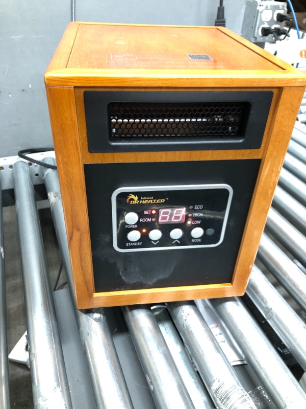 Photo 2 of Dr Infrared Heater Portable Space Heater, 1500-Watt Original Cherry