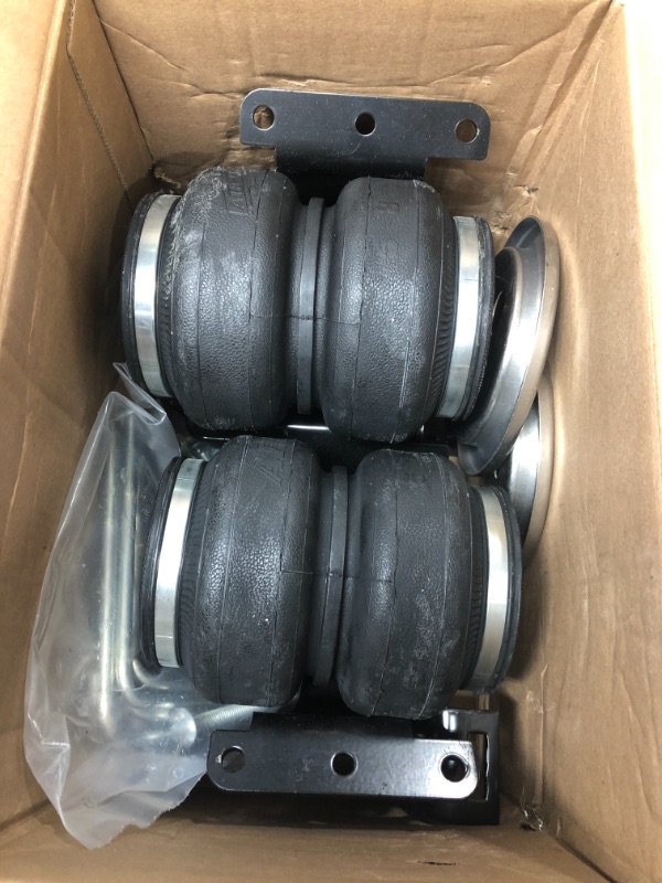 Photo 1 of Air Lift 89338 LoadLifter 5000 Ultimate Plus Air Suspension Kit Stainless Air Line Up to 5,000 lbs Air Spring with Jounce Bumper
