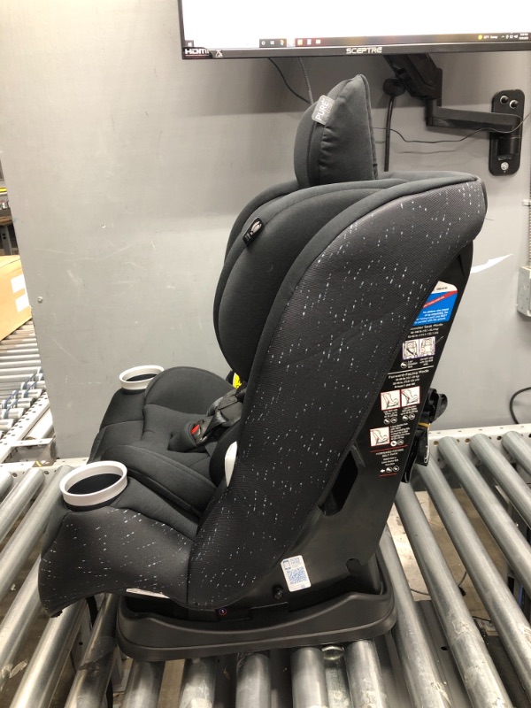 Photo 3 of Maxi-Cosi Pria All-in-One Convertible Car Seat, All-in-One Seating System: Rear-Facing, from 4-40 pounds; Forward-Facing to 65 pounds; and up to 100 pounds in Booster Mode, Sonar Black