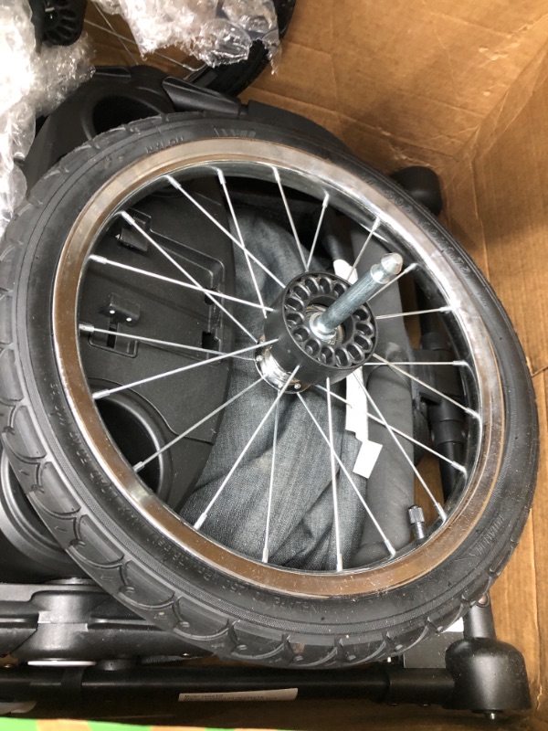 Photo 1 of Jogging Stroller for Baby - Lightweight Jogger Strollers, 3 Wheels Compact Light Weight Stroller for Babies and Toddlers Infant Red