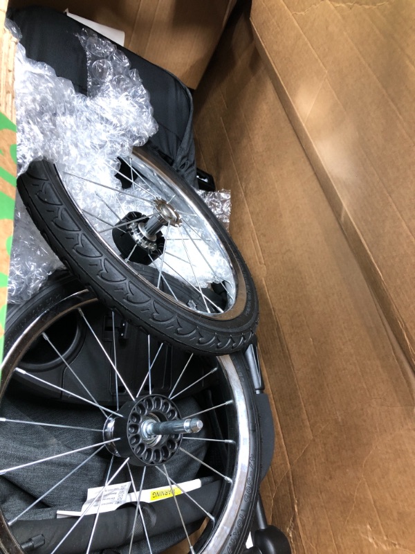 Photo 1 of Jogging Stroller for Baby - Lightweight Jogger Strollers, 3 Wheels Compact Light Weight Stroller for Babies and Toddlers Infant Red