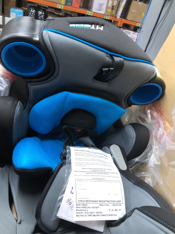 Photo 3 of Babytrend Hybrid 3-in-1 Combination Booster Seat, Ozone