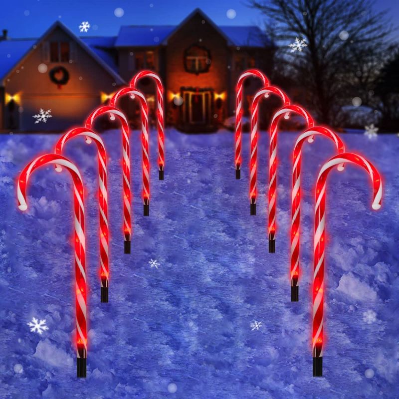Photo 1 of 
Candy Cane Outdoor Landscape Lights 