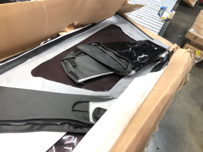 Photo 6 of **USED-LOOSE PARTS*
Bestop 5822235 Black Diamond Tinted Window Kits For Bestop® Trektop NX Soft Tops For 2007-2018 Wrangler JK 2DR