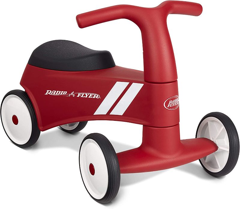 Photo 1 of **loose parts**
Radio Flyer Scoot About Sport, Toddler Ride On Toy, Ages 1-3, Red Kids Ride On Toy

