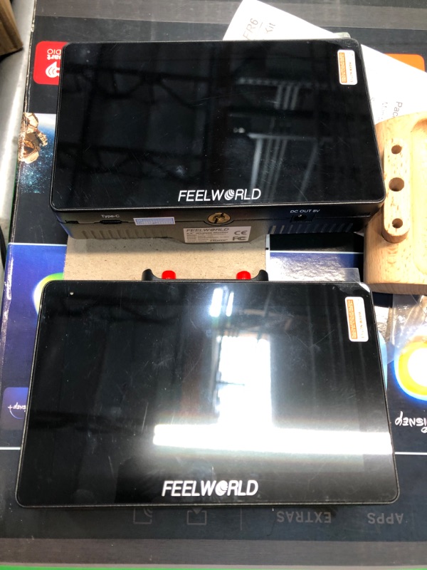 Photo 2 of FEELWORLD FT6 FR6 5.5 Inch Wireless Video Transmission DSLR Camera Field Monitor Built in Transmitter and Receiver System Long Range 800ft Low Latency 0.07s Touch 3D LUT HDR 4K HDMI Director AC DPFEELWORLD FT6 FR6 5.5 Inch Wireless Video Transmission DSLR