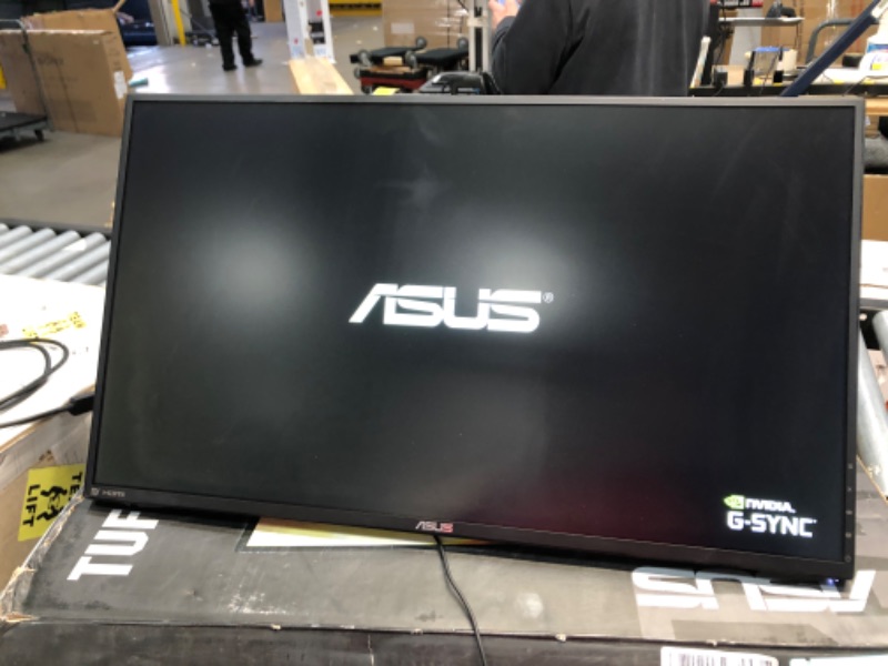 Photo 2 of ASUS TUF Gaming 27" 2K HDR Gaming Monitor (VG27BQ) - QHD (2560 x 1440), 165Hz (Supports 144Hz), 0.4ms, Extreme Low Motion Blur, Speaker, G-SYNC Compatible, VESA Mountable, DisplayPort, HDMI
