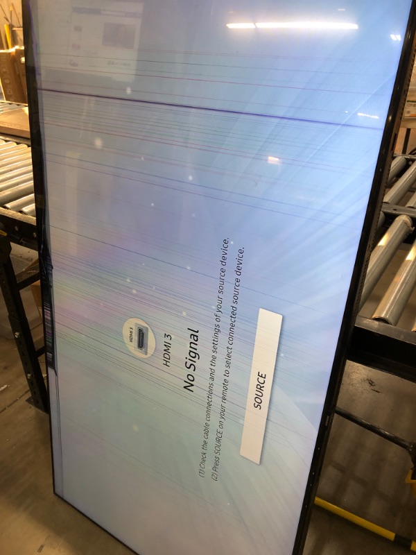 Photo 5 of **CRACKED SCREEN **SAMSUNG 65-Inch Class QLED 4K UHD Q70A Series Dual LED Quantum HDR Smart TV with Alexa Built-In, Motion Xcelerator Turbo+, Multi View Screen (QN65Q70AAFXZA, 2021 Model)
