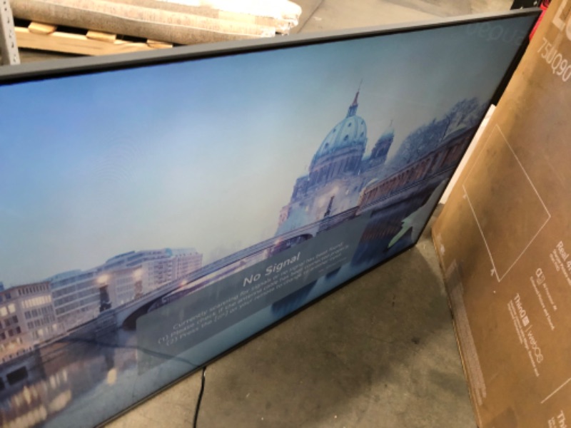 Photo 4 of **DAMAGED CORNER OF THE SCREEN  **LG 75-Inch Class UQ9000 Series Alexa Built-in 4K Smart TV (3840 x 2160), 60Hz Refresh Rate, AI-Powered 4K, Cloud Gaming (75UQ9000PUD, 2022)
