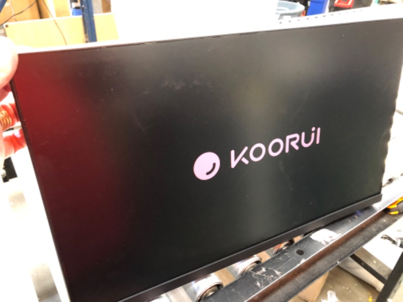 Photo 4 of KOORUI 24 Inch Computer Monitor, FHD PC Monitors 1920 x 1080p IPS Display 75Hz, HDMI, VGA, 5ms Response Time, 75 x 75 mm VESA Mountable, Frameless
