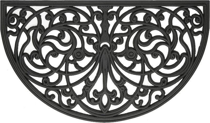 Photo 2 of Achim Home Furnishings Wrought Iron Rubber Mat 18x30 - Ironworks
