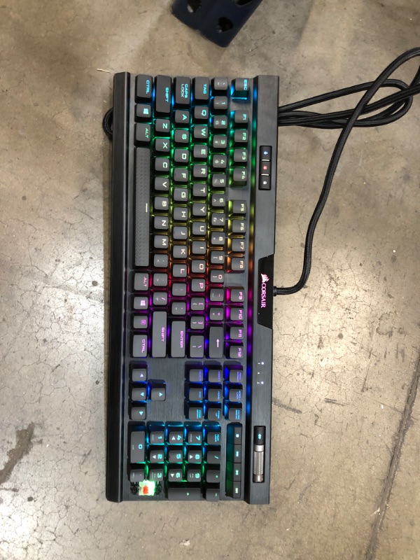 Photo 2 of MISSING 'ENTER' BUTTON***Corsair K70 RGB MK.2 Mechanical Gaming Keyboard - Cherry MX Red