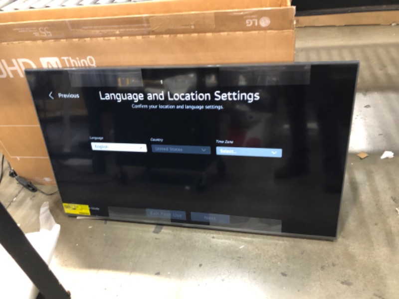 Photo 3 of LG 55-Inch Class UQ9000 Series Alexa Built-in 4K Smart TV