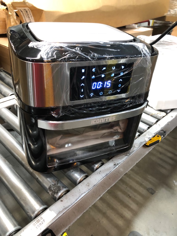 Photo 5 of 10-in-1 Air Fryer Oven, 20 Quart Airfryer Toaster Oven , 1800W Toaster Oven Air Fryer Combo, Large Air Fryers Accessories, ETL Certification
