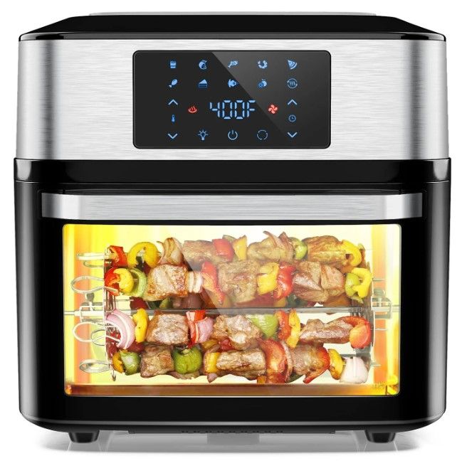 Photo 1 of 10-in-1 Air Fryer Oven, 20 Quart Airfryer Toaster Oven , 1800W Toaster Oven Air Fryer Combo, Large Air Fryers Accessories, ETL Certification
