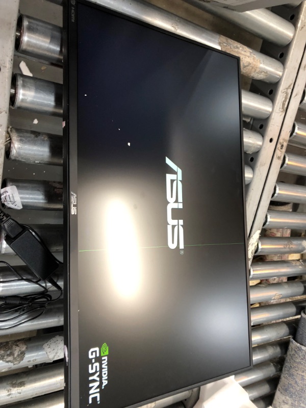 Photo 5 of **LINE ON SCREEN ***ASUS TUF Gaming VG259QR 24.5” Gaming Monitor, 1080P Full HD, 165Hz (Supports 144Hz), 1ms, Extreme Low Motion Blur, G-SYNC Compatible ready, Eye Care, DisplayPort HDMI, Shadow Boost, Height Adjustable
