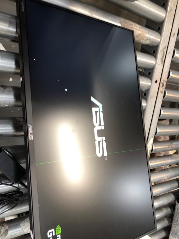 Photo 6 of **LINE ON SCREEN ***ASUS TUF Gaming VG259QR 24.5” Gaming Monitor, 1080P Full HD, 165Hz (Supports 144Hz), 1ms, Extreme Low Motion Blur, G-SYNC Compatible ready, Eye Care, DisplayPort HDMI, Shadow Boost, Height Adjustable
