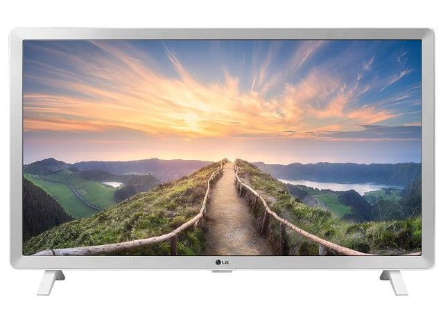 Photo 1 of LG LED TV 24" HD 720p TV/Monitor, Slim, compact design, Built-in speaker (3W x 2), Triple XD Engine, Remote Control, Wall Mountable - White
