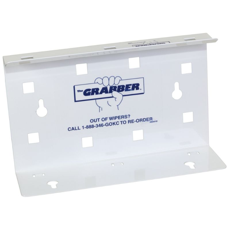 Photo 1 of 4 pack**THE GRABBER WIPER DISPENSER FOR WYPALL WIPES (09352), SPACE-SAVING, FOR POP-UP BOXES, 9.4” X 2.8” X 5.9”, WHITE,
