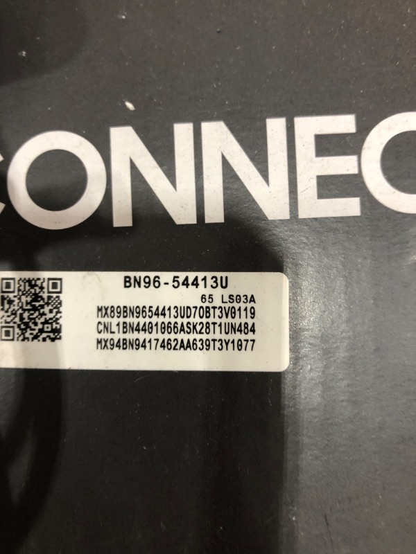 Photo 2 of Samsung One Connect BN96- POWER CORD AND ONE CONNECT CORD INCLUDED