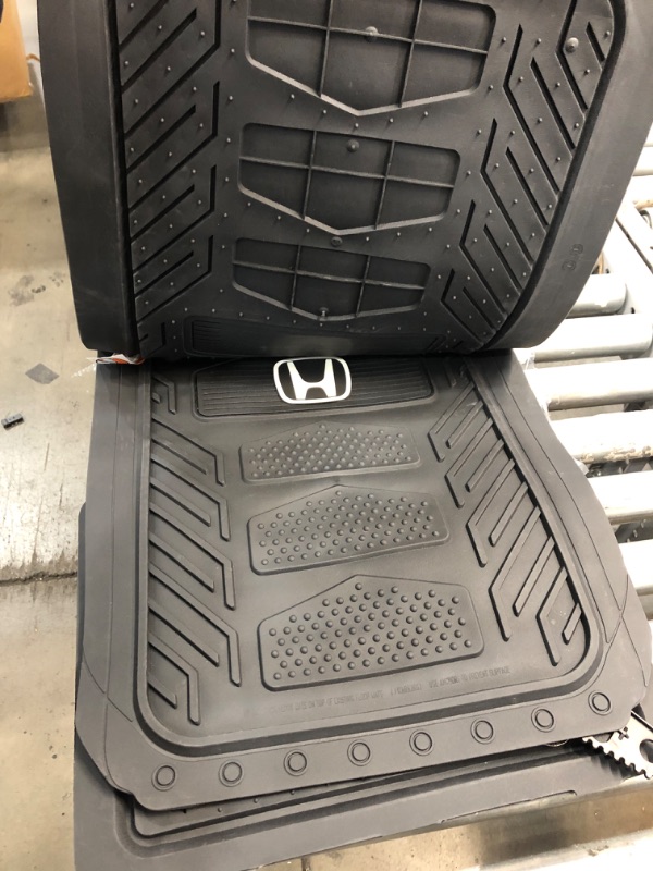 Photo 3 of YITAMOTOR Cargo Trunk Mats Compatible with 2012-2016 Honda CR-V CRV, All Weather Protection Custom Fit Black TPE Cargo Liners 2012-2016 Cargo Mats