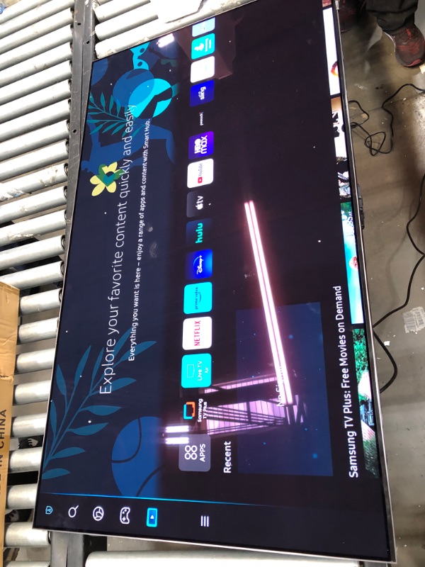 Photo 2 of SAMSUNG 55-Inch Class OLED 4K S95B Series Quantum HDR, Dolby Atmos, Object Tracking Sound, Laser Slim Design, Smart TV with Alexa Built-In (QN55S95BAFXZA, 2022 Model)