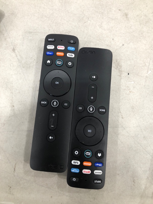 Photo 2 of **SET OF 2** New Original XRT260 For Vizio 2020 OLED Smart TV Bluetooth Voice Remote Control
