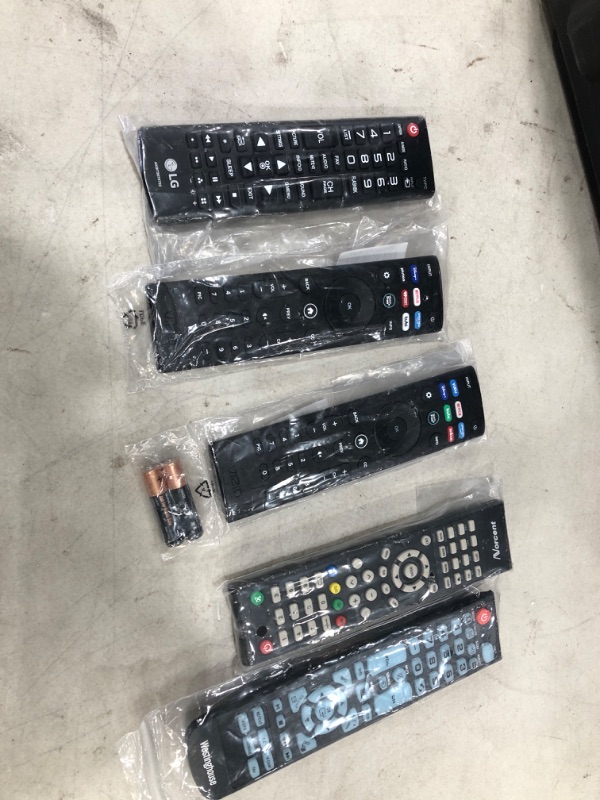 Photo 1 of MIXED BUNDLE OF TV REMOTES**SET OF 5 MIXED TYPES**