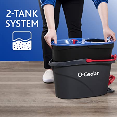 Photo 1 of -Cedar EasyWring RinseClean  Bucket Floor Cleaning System, Grey