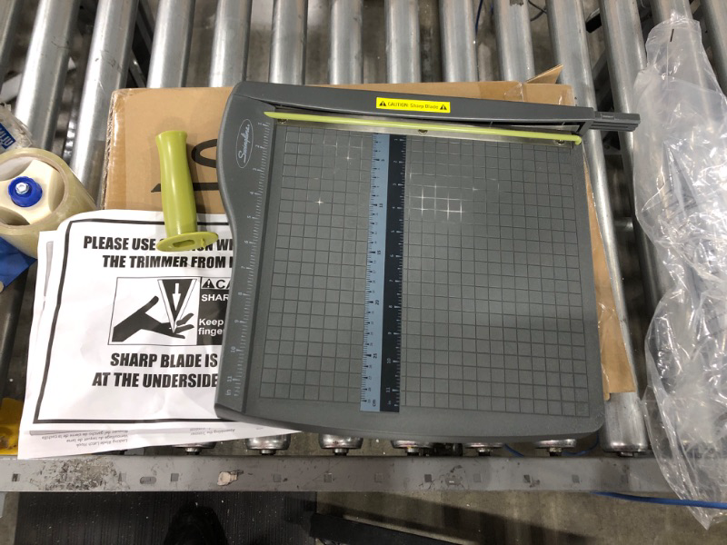 Photo 2 of Swingline Paper Cutter, Guillotine Trimmer, 12" Cut Length