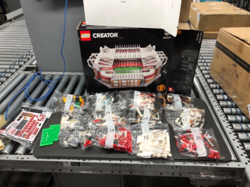 Photo 7 of LEGO Creator Expert Old Trafford - Manchester United 10272 Building Kit for Adults and Collector Toy, New 2020 (3,898 Pieces)