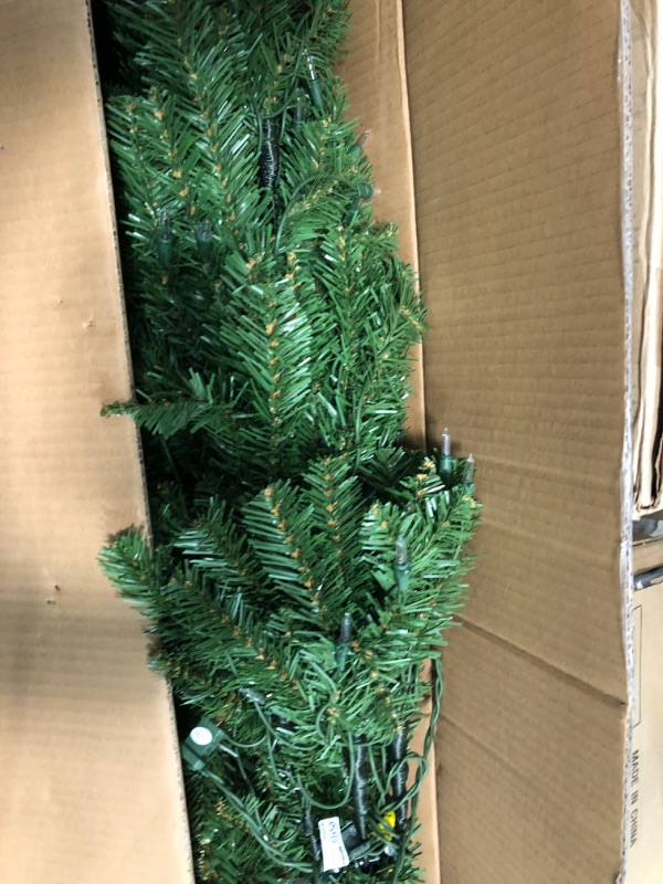 Photo 3 of **PARTS ONLY National Tree Company Artificial Pre-Lit Slim Christmas Tree, Green, Kingswood Fir, White Lights, Includes Stand, 4.5 Feet 4.5 ft