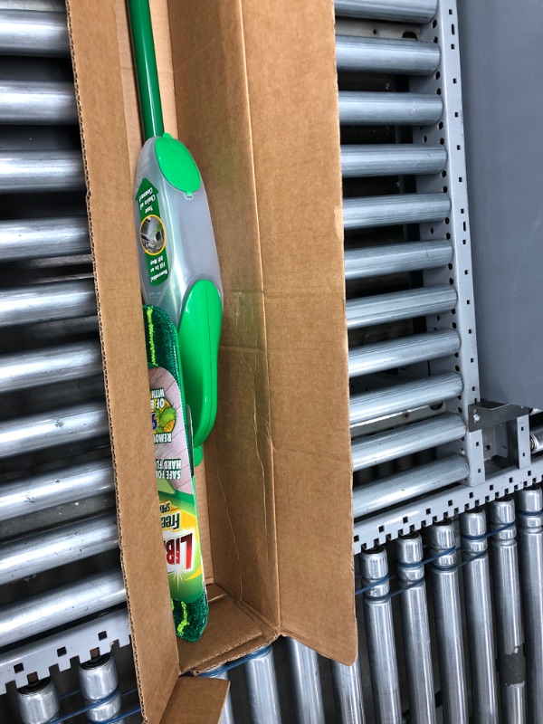 Photo 3 of Libman Freedom Spray Mop Kit - Plus 2 Microfiber Refill Pads - One of the Best Mops for Hardwood, Laminate, Tile, Vinyl Floors. 24 Oz Reservoir Tank. Two Extra Replacement Heads Included. Family Made!
