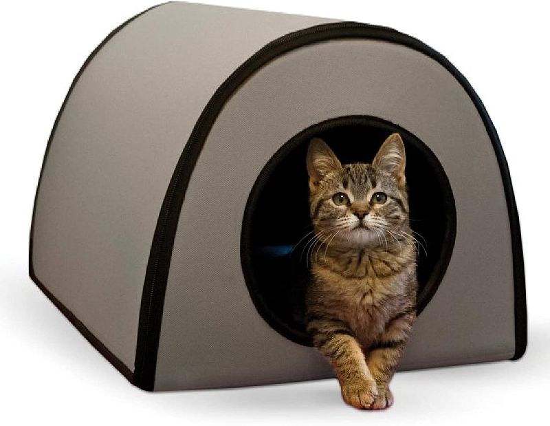 Photo 1 of K&H Pet Products Thermo Mod Kitty Shelter Waterproof Outdoor Heated Cat House
