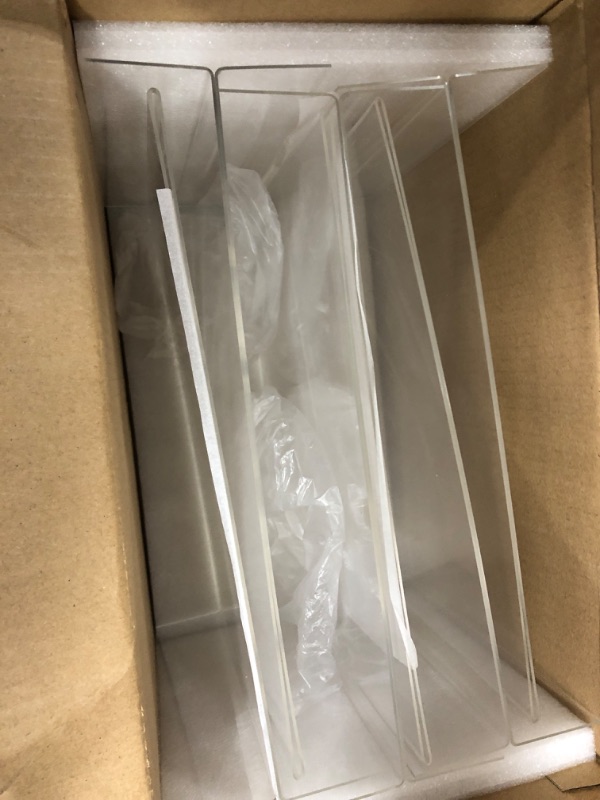 Photo 1 of Acrylic Table Top Sign Holder 8.5 x 11 inches (6 Pack)