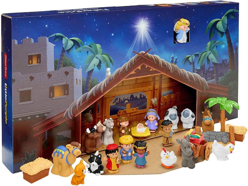 Photo 1 of Fisher-Price Little People Nativity Advent Calendar [Amazon Exclusive]
