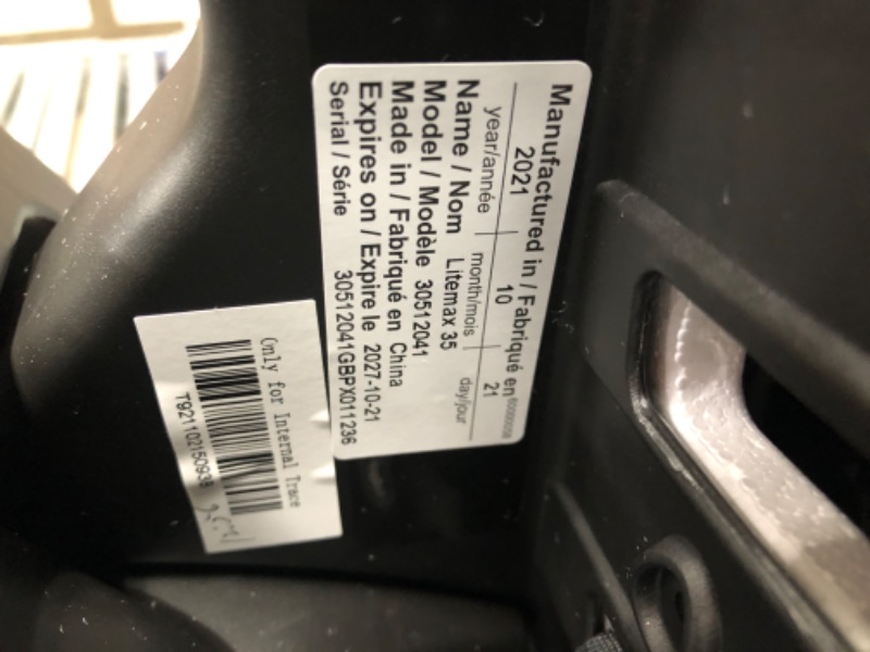 Photo 1 of Evenflo LiteMax Infant Car Seat, 1 Count (Pack of 1) Standard Azalea