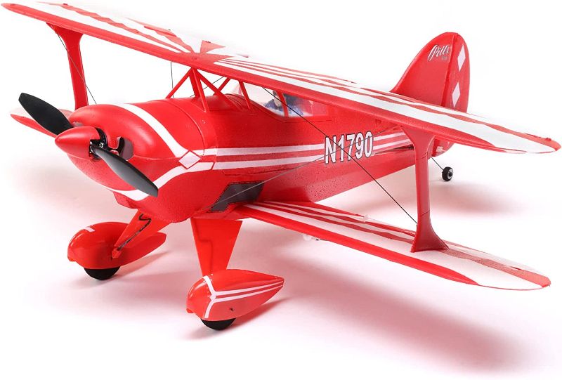 Photo 1 of E-flite RC Airplane UMX Pitts S-1S BNF Basic Transmitter Battery and Charger Not Included with AS3X and Safe Select EFLU15250
