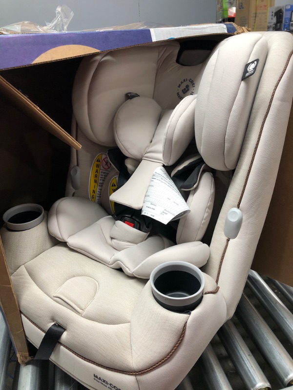 Photo 5 of Maxi-Cosi Pria Max All-in-One Convertible Car Seat, Rear-Facing, from 4-40 pounds; Forward-Facing to 65 pounds; and up to 100 pounds in Booster Mode, Desert Wonder - PureCosi