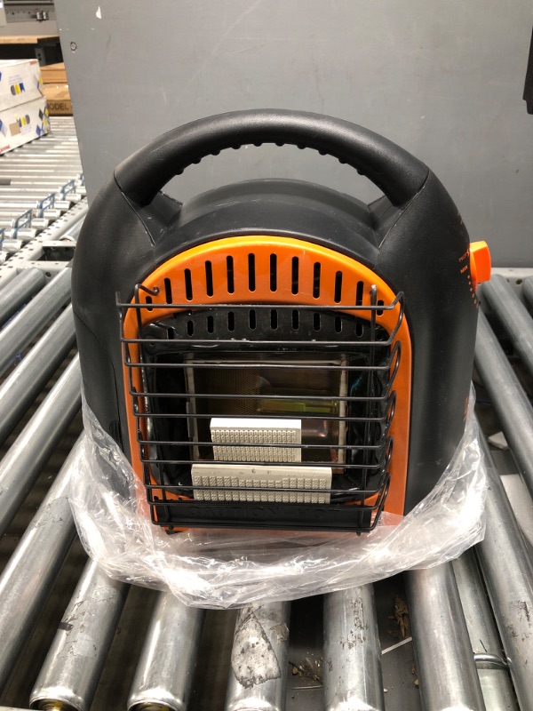 Photo 1 of BLUU Propane Heater for Outdoor and Indoor Use 10,000 BTU with Thermostat, Portable Tent Heaters for Camping, Patio, Garage, Tip-Over & Overheat Protection for Safe CSA Compliance (Orange)
