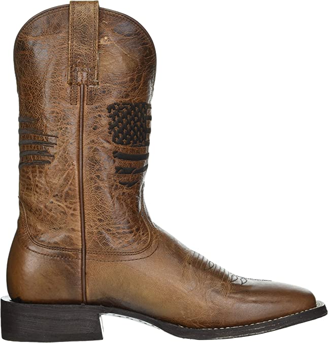 Photo 1 of ***SEE PHOTO FOR DAMAGE*** ARIAT Men's Circuit Patriot Western Boot SIZE 13 