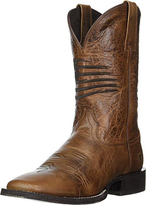 Photo 1 of ***SEE PHOTO FOR DAMAGE*** ARIAT Men's Circuit Patriot Western Boot SIZE 13 