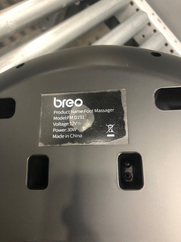 Photo 3 of Breo Foot Massager Machine with Heat, Shiatsu Deep Tissue Kneading, Rolling Massage for Relief, Fits Feet Up to Men Size 12 1 Count (Pack of 1)
**Tested**