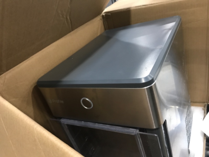 Photo 3 of *nonfunctional* GE Profile Opal | Countertop Nugget Ice Maker | Portable Ice Machine Makes up to 24 lbs. of Ice Per Day | Stainless Steel Finish Ice Maker Only No Bluetooth