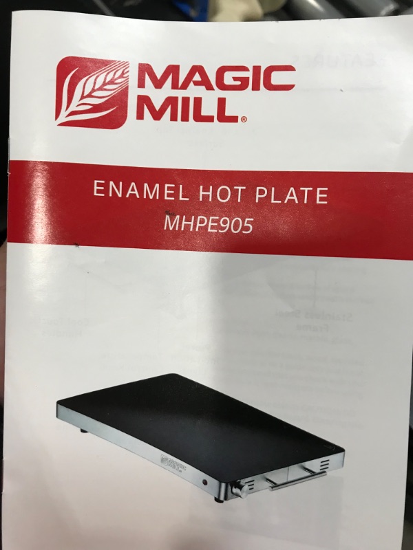 Photo 4 of PARTS ONLY DOES NOT TURN ON Magic Mill Extra Large Food Warmer for Parties | Electric Server Warming Tray, Hot Plate, with Adjustable Temperature Control, for Buffets, Restaurants, House Parties, Party Events (21" x 16")
