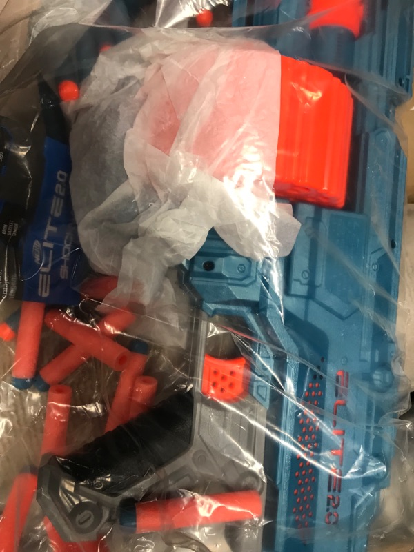 Photo 2 of Nerf Elite 2.0 Shockwave RD-15 Dart Blaster, 30 Nerf Elite Darts, 15-Dart Rotating Drum, Kids Outdoor Toys for 8 Year Old Boys & Girls and Up
