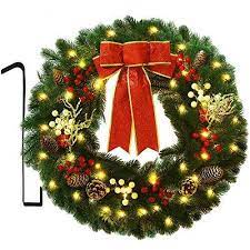 Photo 1 of ATDAWN 24 Inch Christmas Wreath